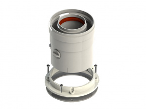 Адаптер вертикальный диам. 60/100L (El,Bs, F, NF, U) RTF13.005