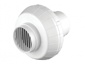 Круглый канальный вентилятор в пластиковом корпусе серии Flow 160