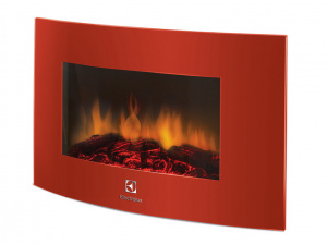 Электрический камин Electrolux EFP/W-1200URLS Красный