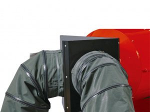 Адаптер на два выхода для крепления рукава O300 мм для теплогенераторов Ballu-Biemmedue EC 85 02AC505