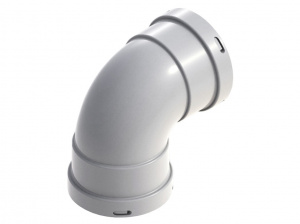 Колено диам.80 FF 90 ROYAL THERMO RTF07.003