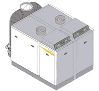 Напольный газовый конденсационный двухкорпусный котел De Dietrich С 610-860 Eco