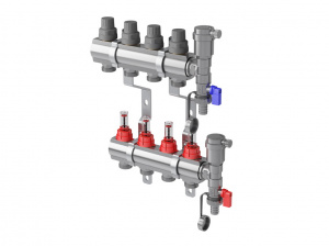 Коллектор в сборе с расходомерами 1