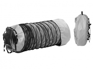 Комплект: рукав гибкий из ПВХ (O450 мм, длина 6 м), сумка и фиксирующий ремень для теплогенераторов 02AC565