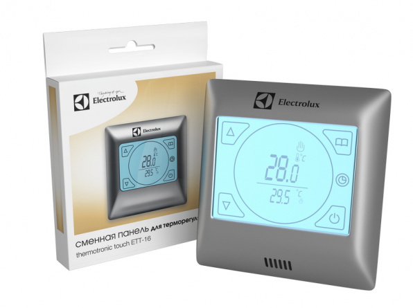 Сменная панель ETT-16 Серебряный/Silver фото 1