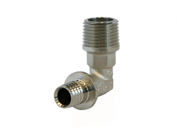 Уголок соединительный с наружной резьбой 16x1/2