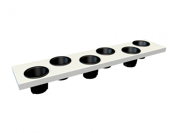 Полка SK 50 с держателями фото 1