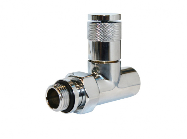 Вентиль ручной регулировки прямой, PIANO (хром), 1/2