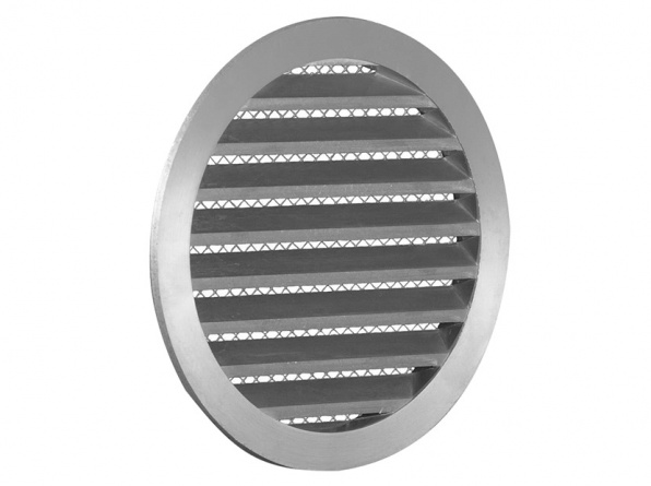 Алюминиевая наружная решетка SHUFT для круглых каналов PGC 315 фото 1