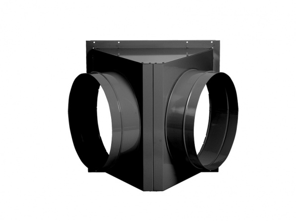 Адаптер на два выхода для крепления рукава O500 мм для теплогенераторов Ballu-Biemmedue JUMBO 200 02AC522 фото 1
