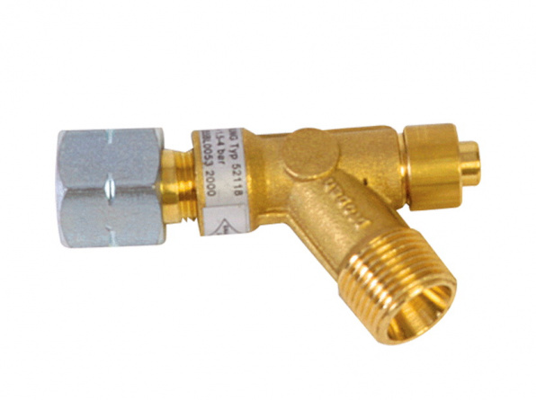 Клапан предохранительный газовый для теплогенераторов Ballu-Biemmedue GP 30A, GP 45A, GP 65A, GP 85A 03AC504 фото 1