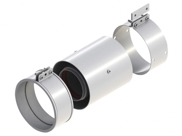 Адаптер вертикальный диам.60/100 (V) ROYAL THERMO RTF03.006 фото 1