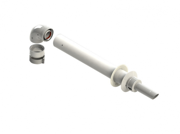 Комплект коаксиальный утепленный диам. 60/100L (Bx) RTF12.004 фото 1