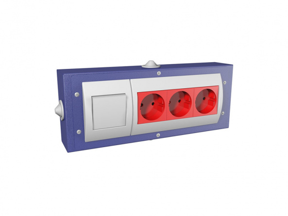 Блок электророзеток фото 1