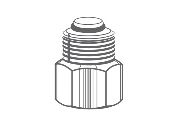 Клапан обратный для воздухоотводчика 1/2