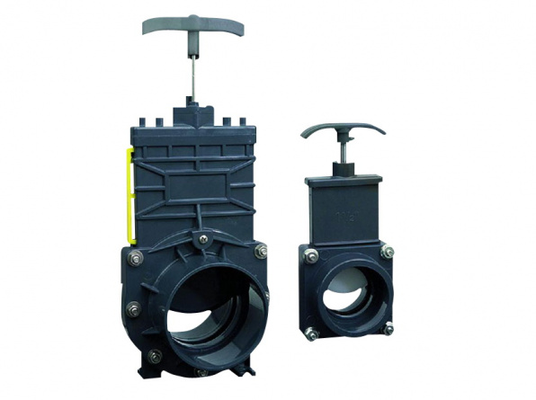 Шиберная задвижка 50 мм фото 1