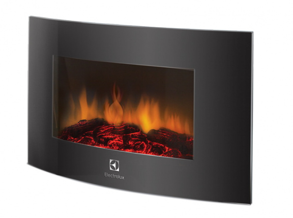 Электрический камин Electrolux EFP/W-1200URLS Черный фото 1