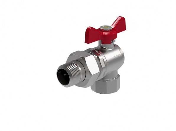 Кран шаровый угловой Royal Thermo Optimal 1/2