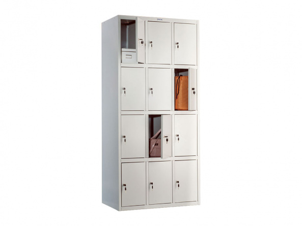 Шкаф для раздевалок ПРАКТИК LS-34 фото 1